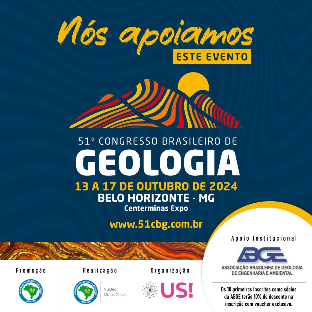 Capa do evento 51º Congresso Brasileiro de Geologia